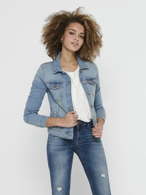 ONLY, ONLTIA LIFE JACKET - Denim jacket - light blue denim