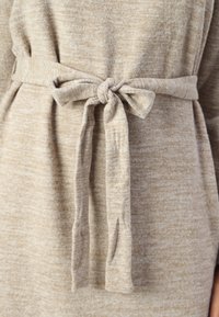 Vero Moda VMBELLA SHORT - Neulemekko - silver mink