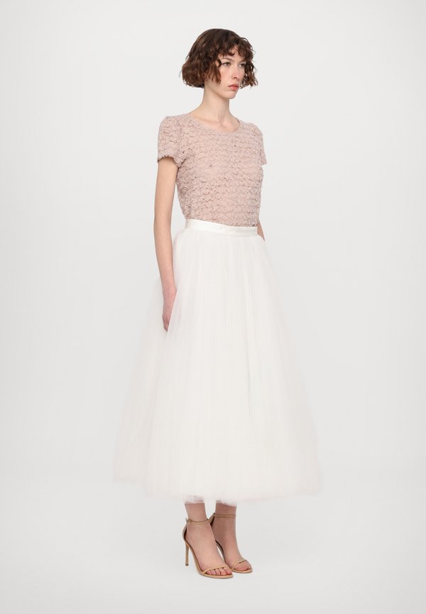 NOVA  - Maxi skirt - ivory3
