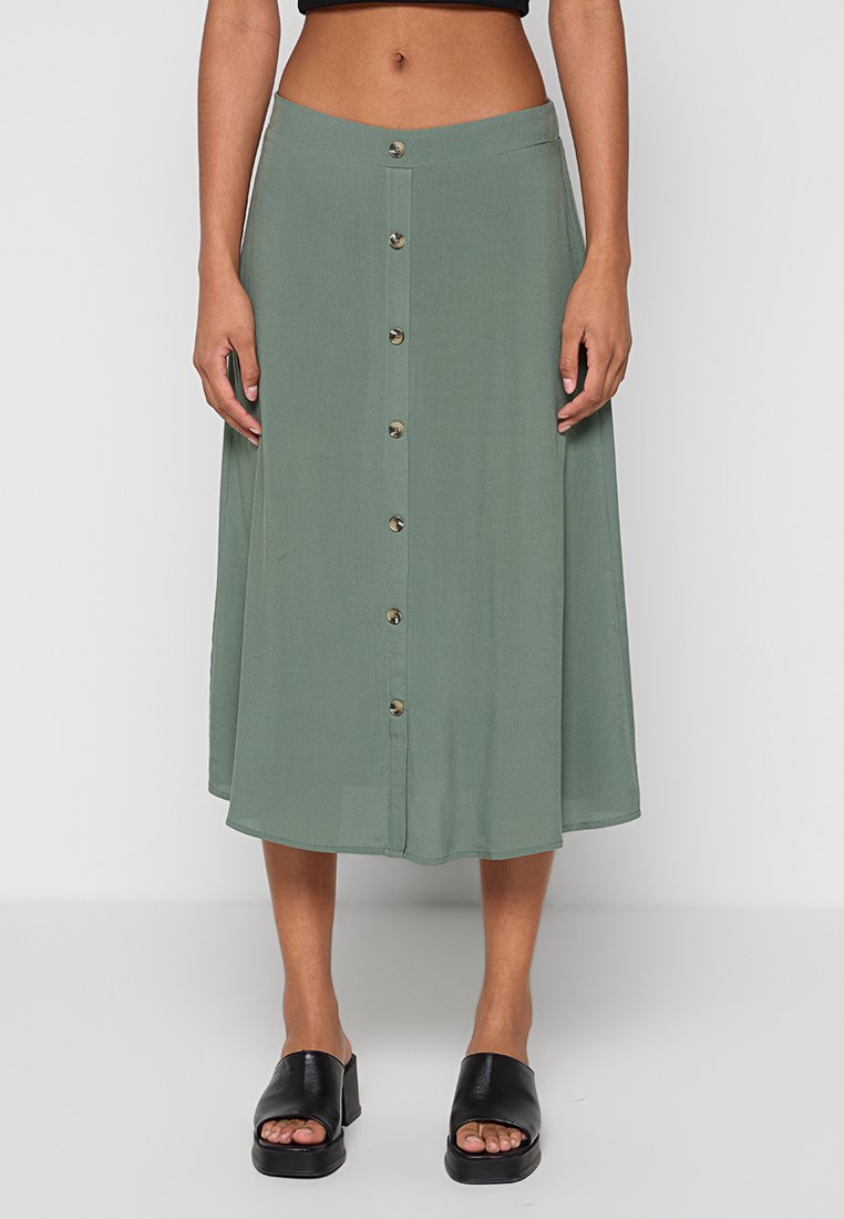 Vero Moda A-lijn rok geel Vero Moda A-lijn rok geel