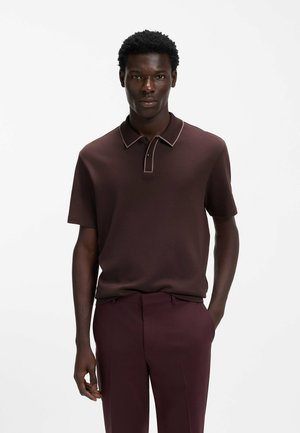 DALUMO - Poloshirt - open brown nine