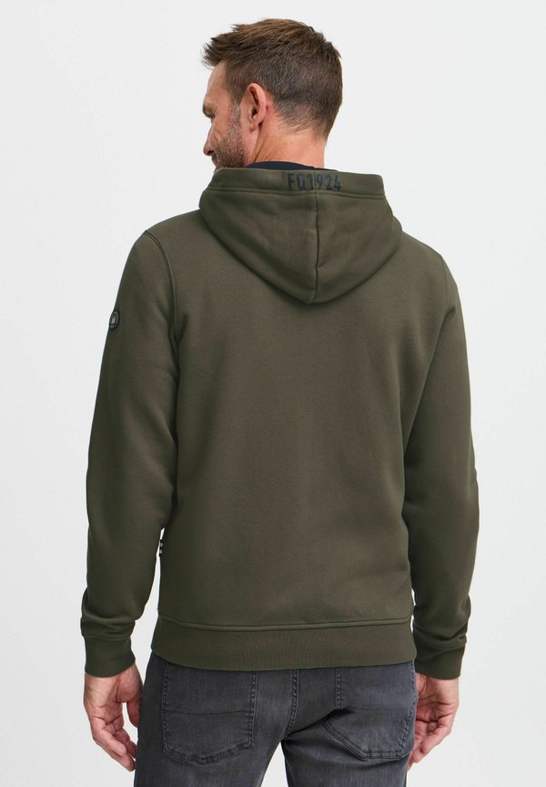 FQWILLIAM ziphoodie sweat - Zip-up sweatshirt - grape leaf3