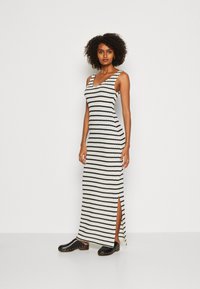 Anna Field - Jumper dress - black/white Thumbnail Image 1