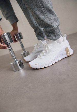 Nike Performance FREE METCON 6 - Trainingsschoen - white/hemp/gum brown