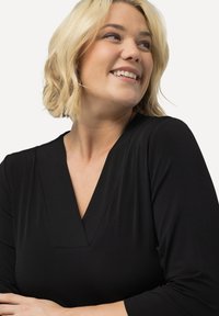 Ulla Popken Langarmshirt - black