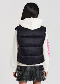Calliope SMANICATO IMBOTTITO - Weste - nero ultrablack