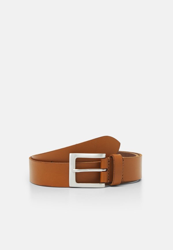 LEATHER - Belt - cognac
