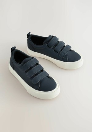 Next, STANDARD FIT - FASTENING CASUAL - Boty se suchým zipem - navy