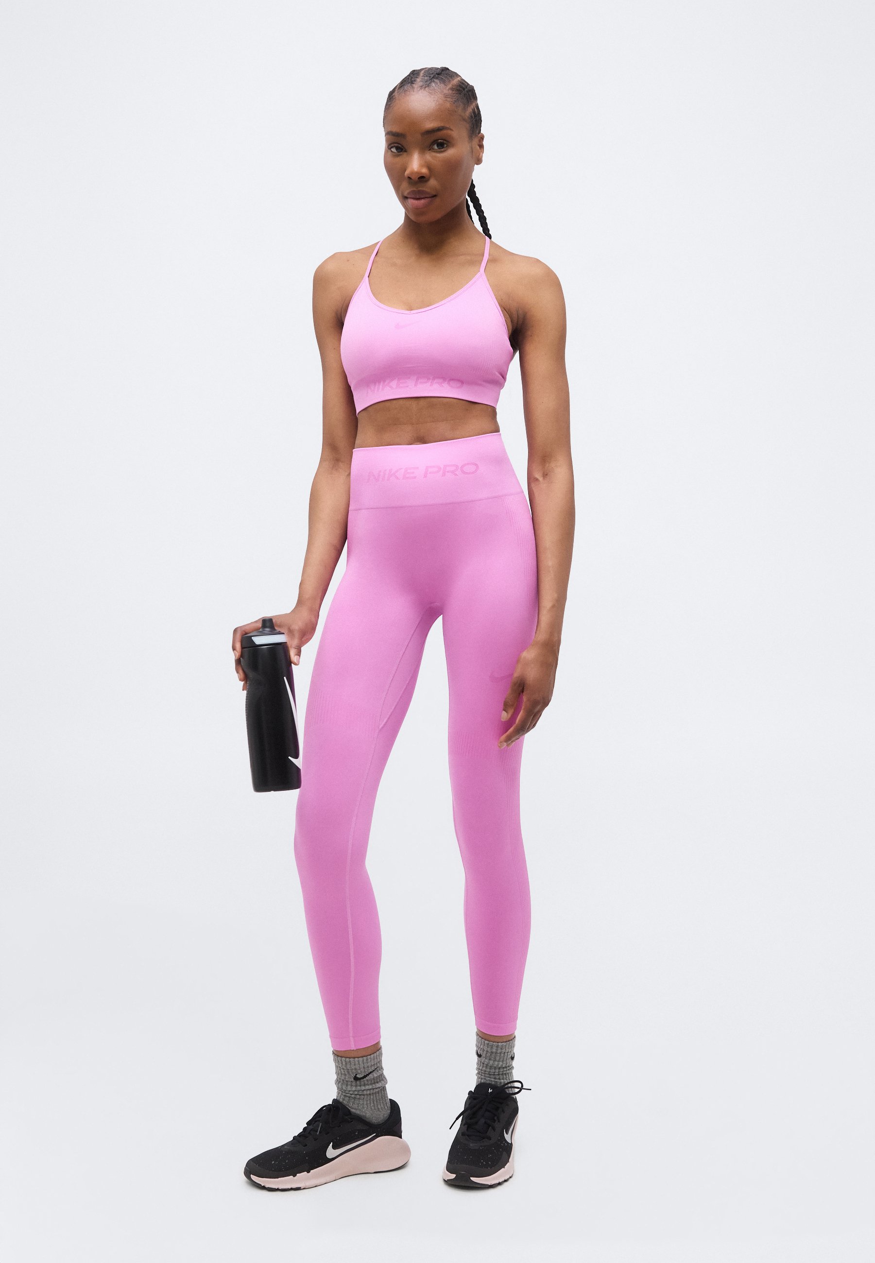 【美品】NIKE Pro elite 2017 rosa ロングタイツ Nike Performance TIGHT - Leggings - light magenta/rosa - Zalando.pt