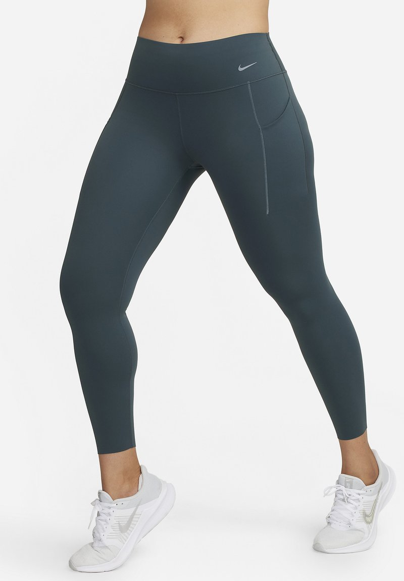 Nike Performance UNIVERSA 7/8 - Tights - deep jungle black