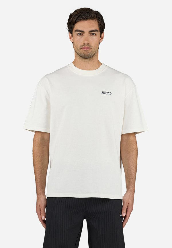 MARV OVERSIZED TEE - Print T-shirt - washed unbleached4