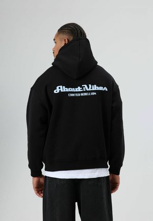 OVERSIZED - Sweat à capuche - black
