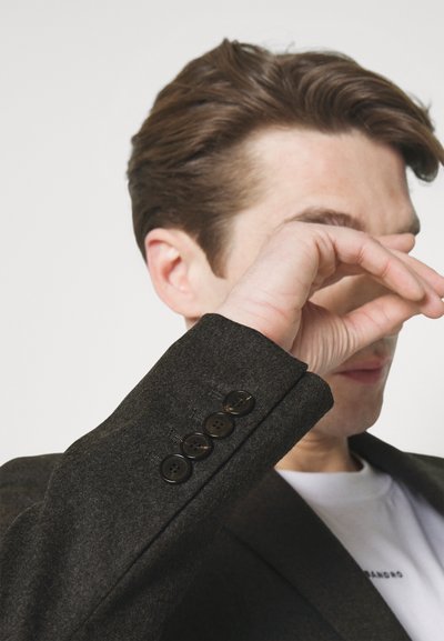 sandro Σακάκι τύπου μπλέιζερ - anthracite