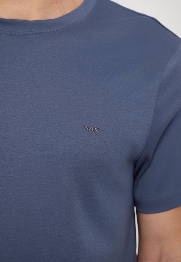 SLEEK CREW - Basic T-shirt - chambray2