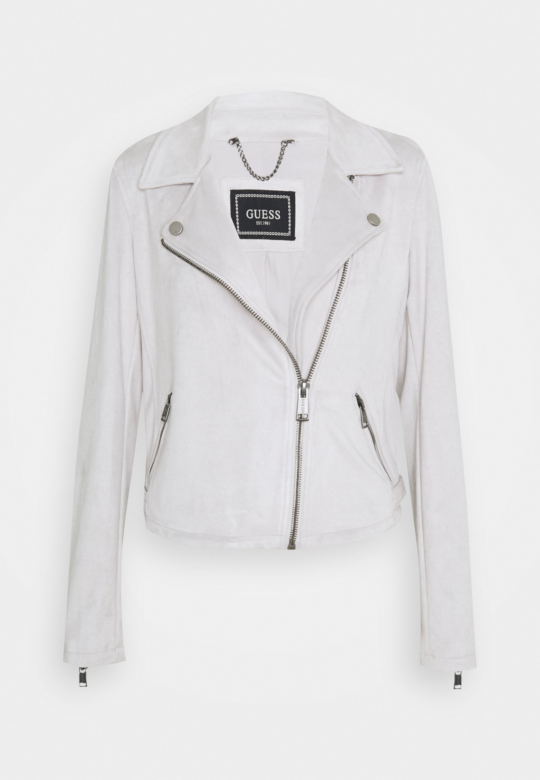 guess white blazer