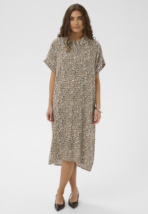 ELINA KAFTAN  - Tričkové šaty - light leopard
