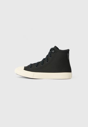 CHUCK TAYLOR ALL STAR UNISEX - Korkeavartiset tennarit - black/cold stare/egret