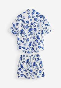 Next TEXTURED  SET  REGULAR FIT - Skjortebluser - white blue