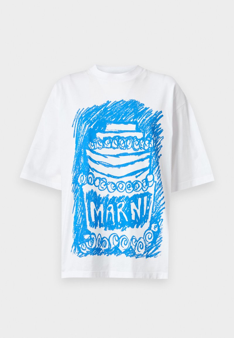 Marni T-shirt print wit