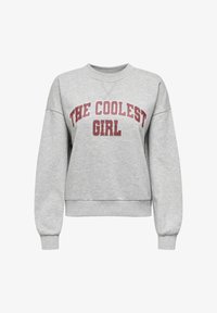 Unselected, light grey melange