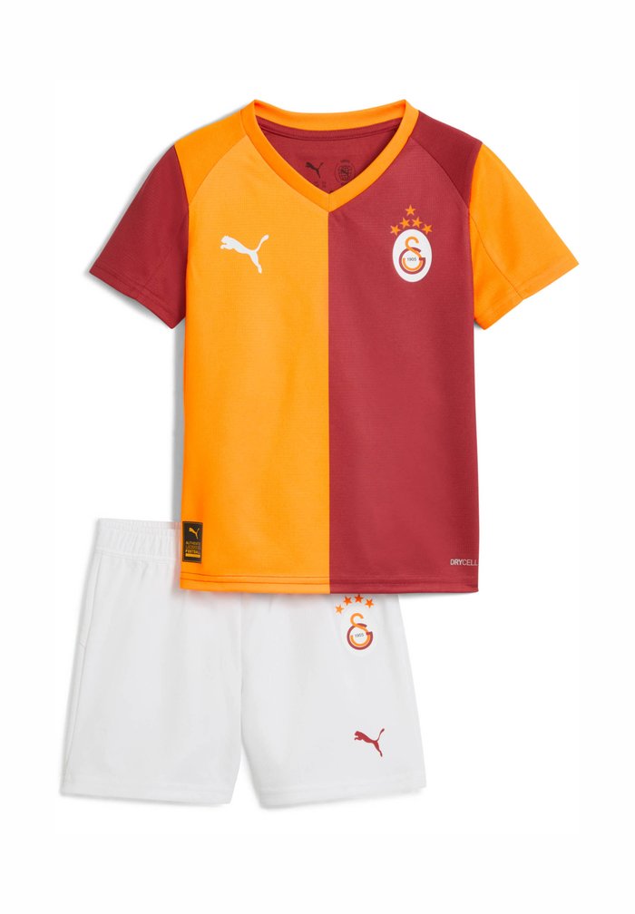 PUMA HOME MINIKIT SPONSOR SET - Football jersey - red rhythm-intense orange