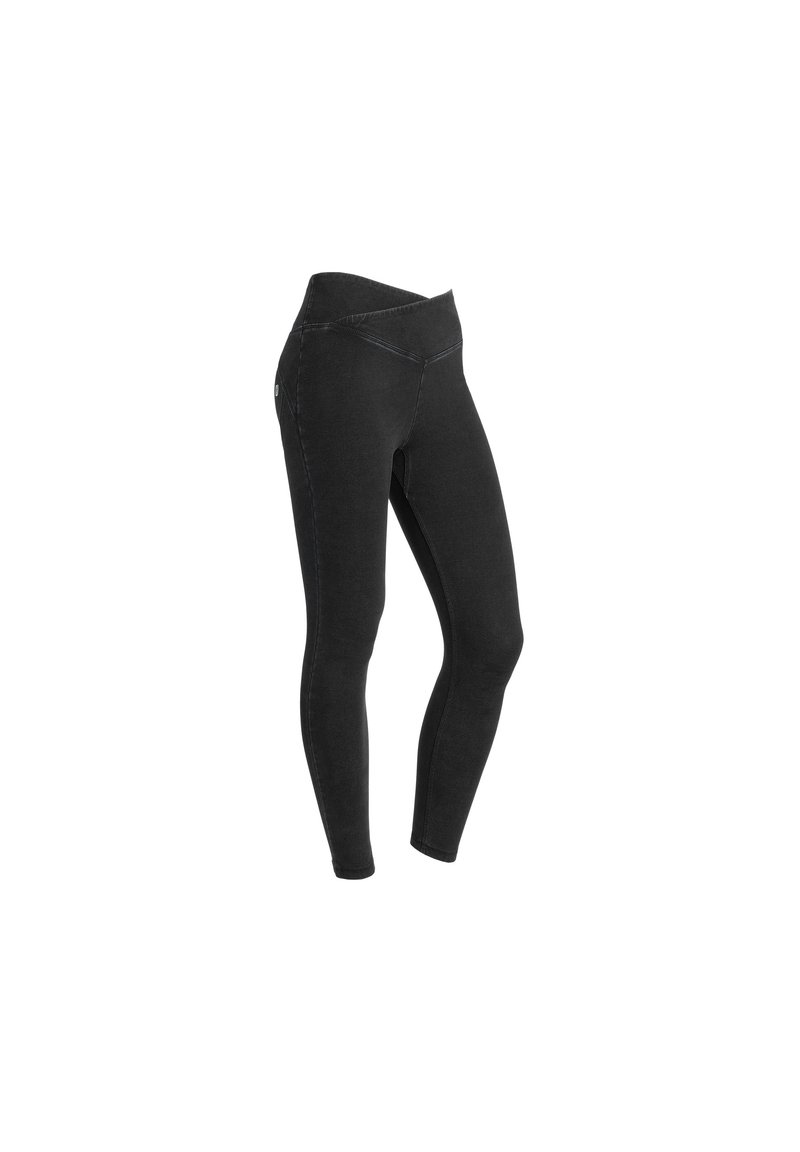 Freddy WR.UP® CORE PUSH-UP - Farkkuleggingsit - jeans nero cuciture in tono
