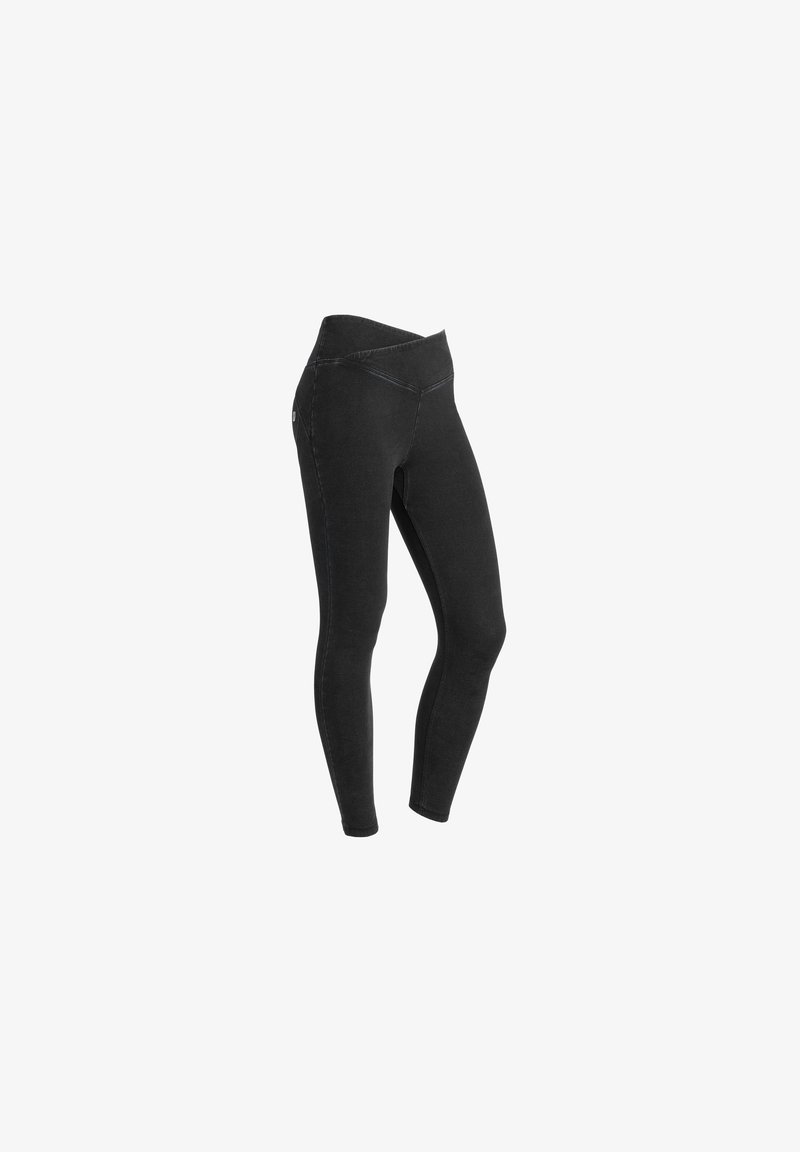Freddy WR.UP® CORE PUSH-UP - Farkkuleggingsit - jeans nero cuciture in tono
