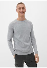 QS MIT RAGLANÄRMELN - Trui - grau meliert