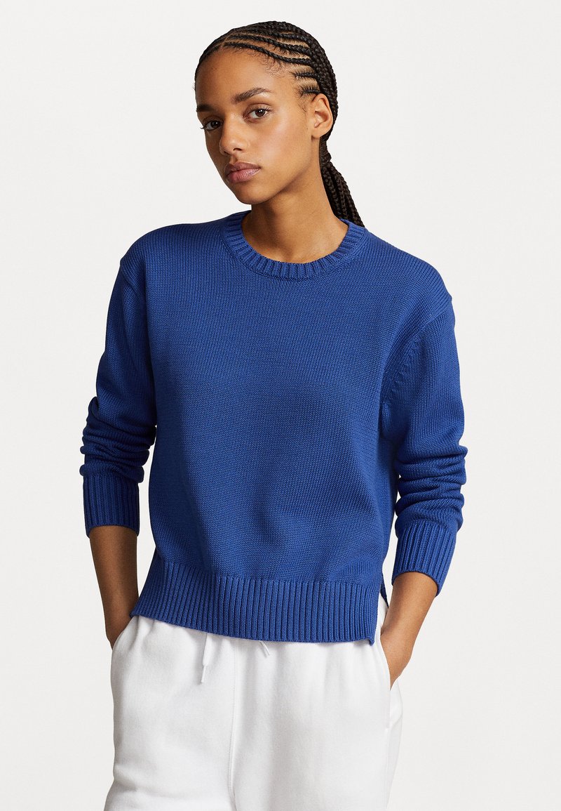 Polo Ralph Lauren - COTTON CREWNECK SWEATER - Jersey de punto - royal navy, Ampliar