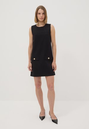 OVS, SLEEVELESS MILANO STITCH DRESS, STRAIGHT FIT - Vestito casual - black