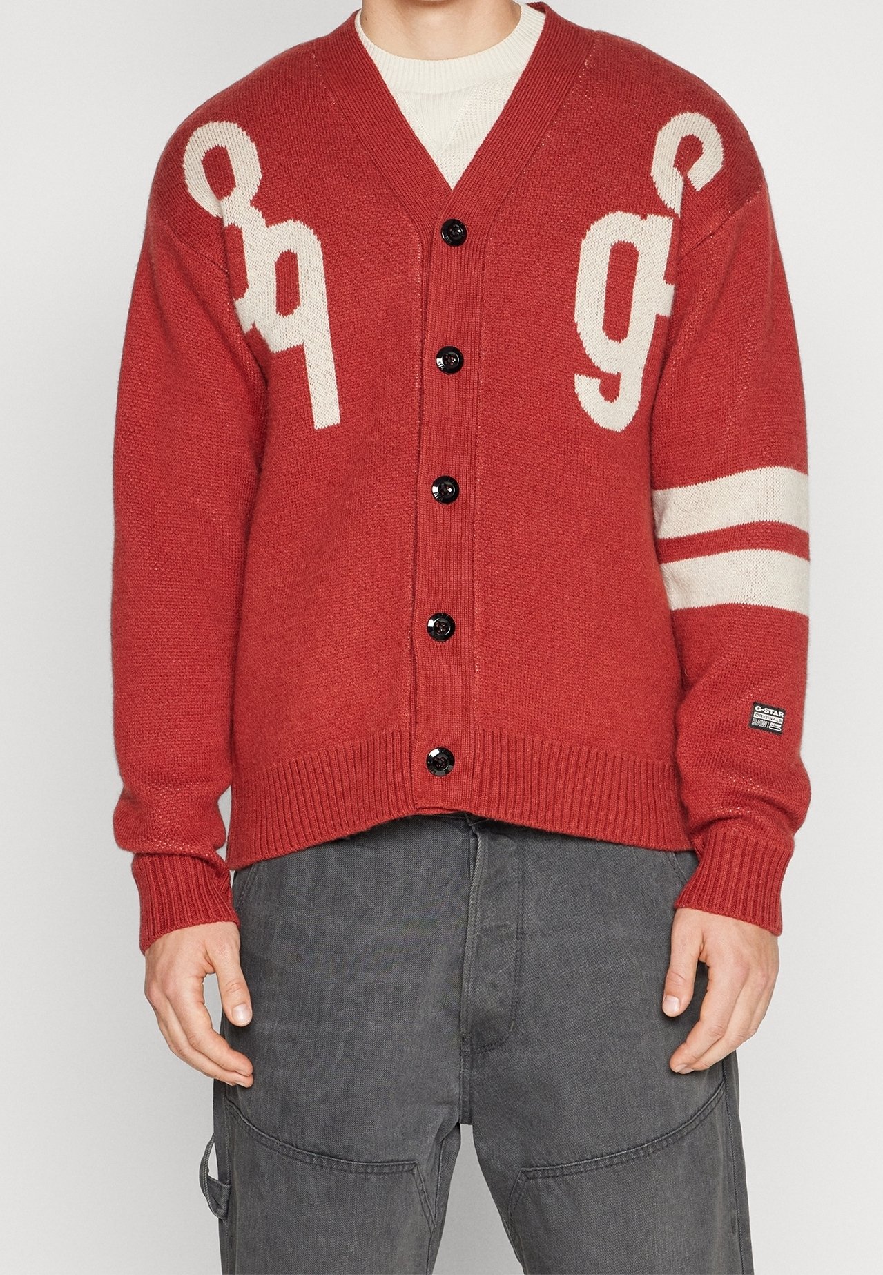 G-STAR Strickjacke red/rot (Pre-owned) Zalando