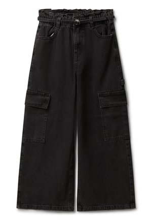 LOOSE FIT - Jeansy Dzwony