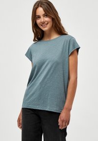 Minus MILETI TEE - Navadna majica - blue zen
