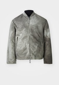 BLOUSON JACKET - Pilotska jakna - gray/off white