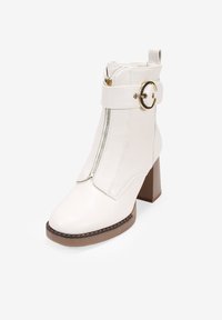 Bosanova CON TACÓN Y CREMALLERA - Botines camperos - beige