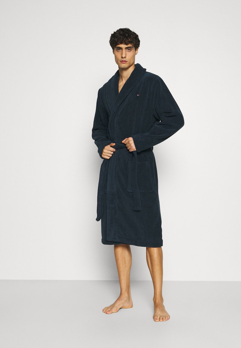 Tommy Hilfiger BATHROBE - Roupão - blue