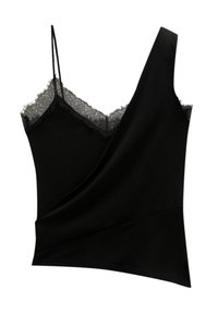 CONTRAST STRAPS - Top - black
