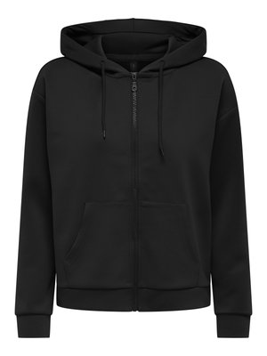 ONLY Play, ONPLOUNGE LIFE HOOD - Sweat zippé - black