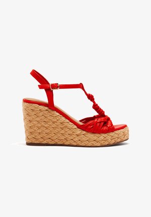 Gioseppo CASTINE - Sandalias de tacón - rojo