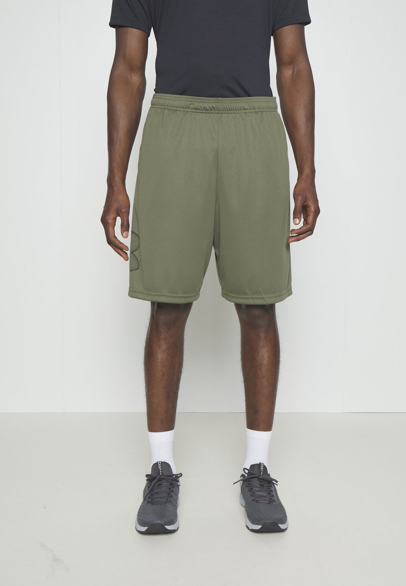 Under Armour - TECH GRAPHIC SHORT - Short de sport - marine green/black, Agrandir