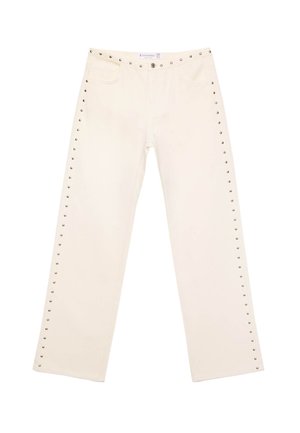 Stradivarius Straight leg -farkut - beige