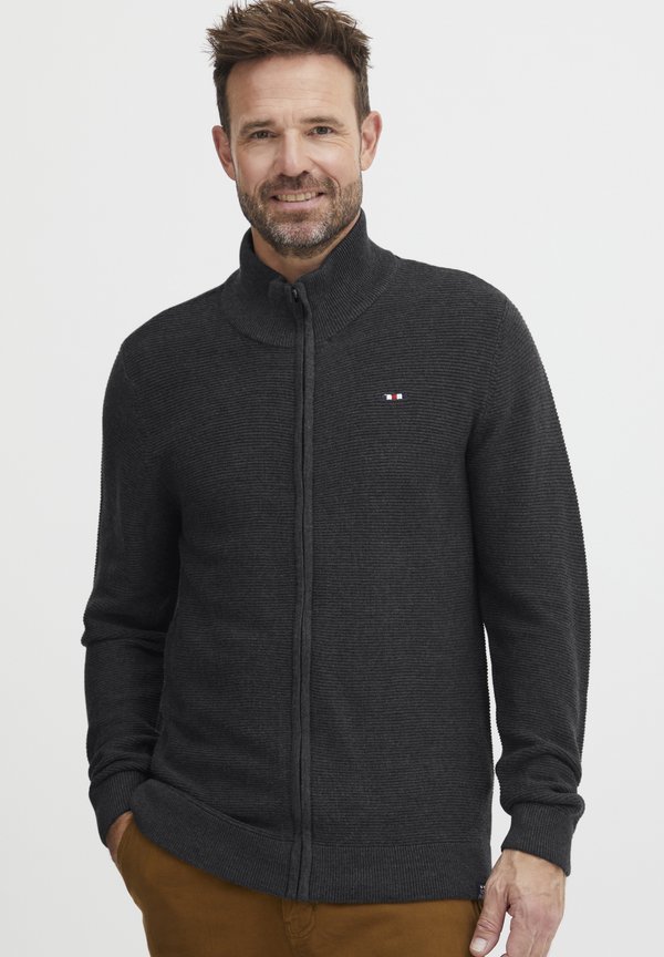 FQVILLUM - Strickjacke - charcoal mix