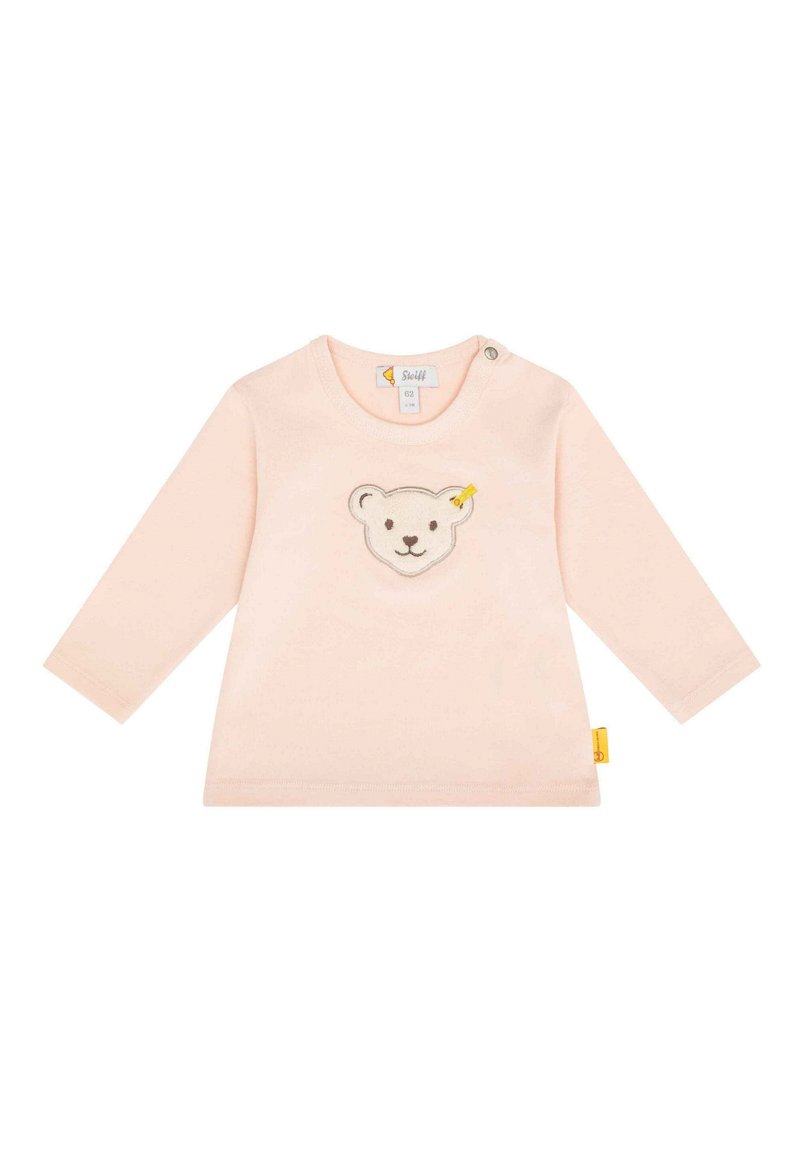 Steiff CLASSIC MIT TEDDYKOPF - Maglietta a manica lunga - peachy keen