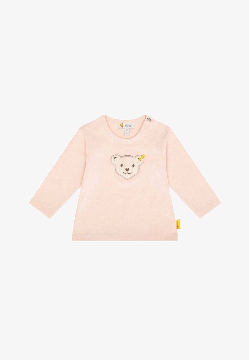 Steiff CLASSIC MIT TEDDYKOPF - Maglietta a manica lunga - peachy keen