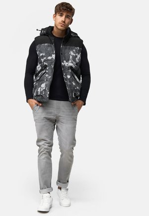 INDICODE JEANS, Vest - offwhite