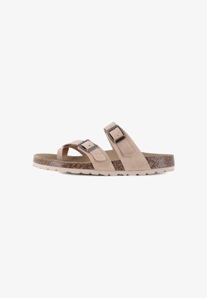 Blogger, SANDALIA PLANA DE MUJER - Sandalias de dedo - beige