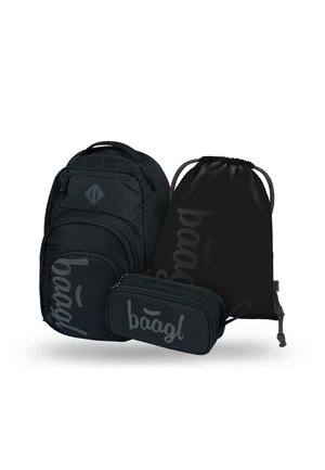 Baagl COOLMATE - SET 3TLG - Set zainetto - schwarz