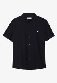 SHORT SLEEVE OXFORD - Πουκάμισο - black