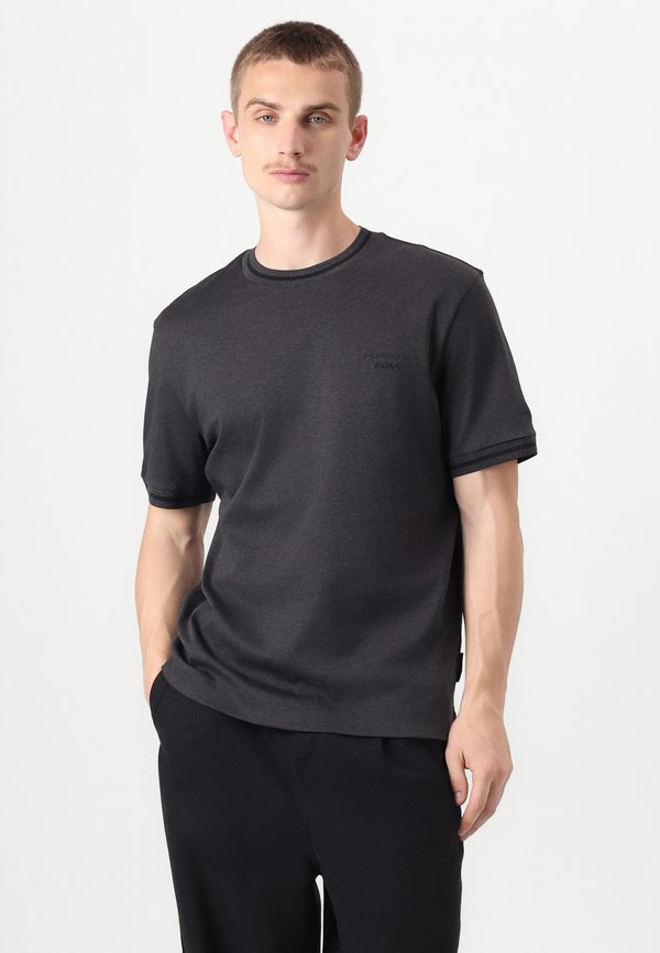 TAUT - Basic T-shirt - charcoal4