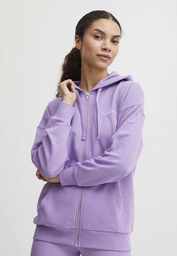 JCSAFINE - Zip-up sweatshirt - sunlit allium